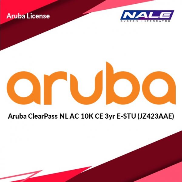 Aruba ClearPass NL AC 10K CE 3yr E-STU (JZ423AAE)