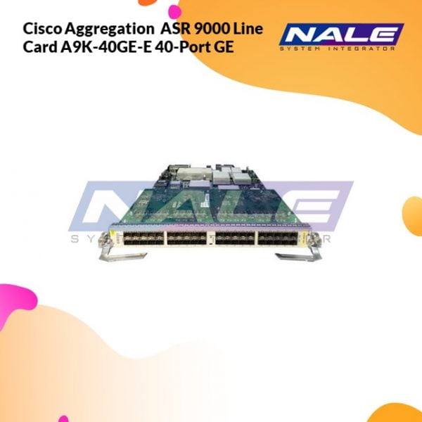 Cisco Aggregation ASR 9000 Line Card A9K-40GE-E 40-Port GE